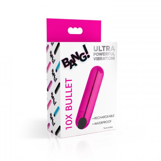 10X Rechargeable Vibrating Metallic