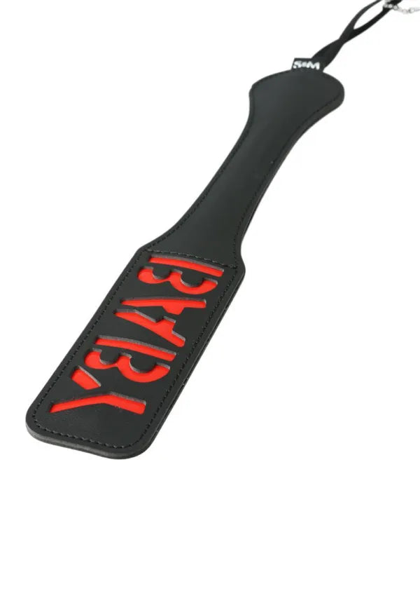 12 Inch Leather Impression Paddle - Baby