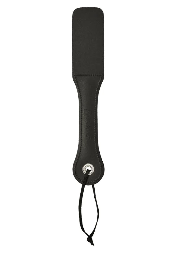 12 Inch Leather Impression Paddle - Slut